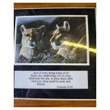 4 Plaques Featuring Animals and Bible Verses 4 Plaques Featuring Animals and Bible Verses
