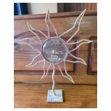 Sun and Glass Face Votive Candle Holder Sun and Glass Face Votive Candle Holder