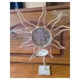 Sun and Glass Face Votive Candle Holder Sun and Glass Face Votive Candle Holder