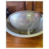 2 Crocks that Went Into a 3 Pot Crockpot, and 2 Strainers 2 Crocks that Went Into a 3 Pot Crockpot, and 2 Strainers