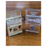 3 Sets of Salt and Pepper Shakers Vintage- Grand Ol' Opry, Slots, and Boots 3 Sets of Salt and Pepper Shakers Vintage- Grand Ol' Opry, Slots, and Boots