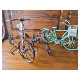 Three Small Bike Decorations Three Small Bike Decorations