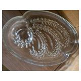 Snack Trays, Set of 4, Federal Glass Co. Snack Trays, Set of 4, Federal Glass Co.