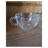 Snack Trays, Set of 4, Federal Glass Co. Snack Trays, Set of 4, Federal Glass Co.