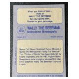Wally The Beerman In-Person Minnesota Twins Auto Minneapolis Metrodome