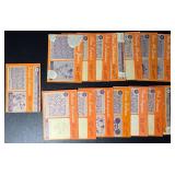 15-Card 1970 Vintage Football Card Lot with Stars! (Fran Tarkenton, Deacon Jones, and more!)