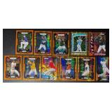 11-Card Numbered Baseball Card Lot