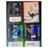 4-Card Autograph Baseball Card Lot