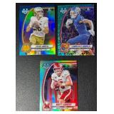3-Card 1st Bowman Rookie QB College Football Card Lot