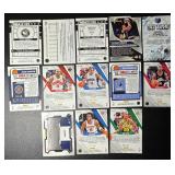 13-Card Numbered Basketball Card Lot