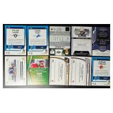10-Card Auto Football Card Lot