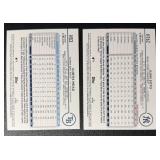 Juan Soto/Curtis Mead 2024 Topps Holiday SP Baseball Card Lot