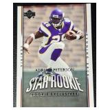 Adrian Peterson 2007 Upper Deck Minnesota Vikings Rookie Football Card No. 279
