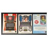 Zaccharie Risacher 3-Card Rookie Parallel Atlanta Hawks Basketball Card Lot