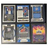 Shai Gilgeous-Alexander Oklahoma City Thunder 6-Card Basketball Card Lot