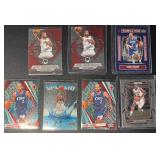 Kawhi Leonard 7-Card Basketball Card Lot