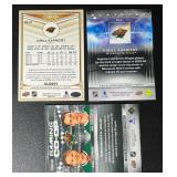 Kirill Kaprizov 3-Card Minnesota Wild Insert Hockey Card Lot