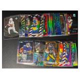 23-Card Star WR Parallel/Insert Football Card Lot (Pickens, Kupp, and more!)