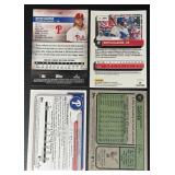 Bryce Harper 4-Card Philadelphia Phillies MLB Baseball Card Lot