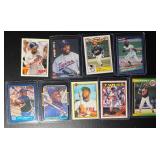 Kirby Puckett 9-Card Minnesota Twins Baseball Card Lot