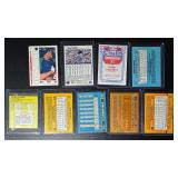 Kirby Puckett 9-Card Minnesota Twins Baseball Card Lot