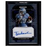 Ty Chandler Auto RC 2022 Prizm Draft Picks #RA-TCH Minnesota Vilings Football Card