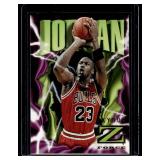 Michael Jordan Z Force 1996 Skybox Insert #11 Basketball Card