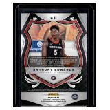 Anthony Edwards RC Crusaders 2020 Prizm Draft Picks #81 Rookie Minnesota Timberwolves Basketball Card