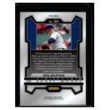 Nolan Ryan /75 Blue Pulsar Prizm 2024 Prizm #50 Numbered 70/75 Baseball Card