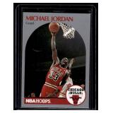 Michael Jordan 1990 NBA Hoops #65 Basketball Card