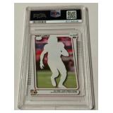 Trey Lance PSA 9 Mint 2021 Clearly Donruss #54 Football Card Rookie