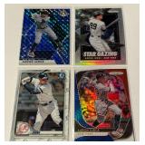 Aaron Judge 4 Card Prizm and Chrome Insert Baseball Card Lot