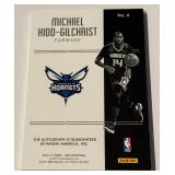 Michael Kidd-Gilchrist /75 Auto 2016-17 Noir #6 Numbered 40/75 Basketball Card