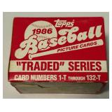 1986 Topps Traded Baseball Complete Set - New/Sealed - Bonds, Bo Jackson, Canseco Rookies