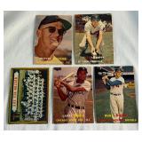 1957 Topps 29 Card Vintage Basebal Lot - Low Grade w/ Duke Snite, Larry Doby, Herzog and More