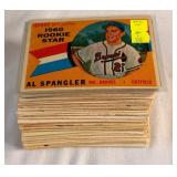 1960 Topps Baseball 85 Card Vintage Baseball Lot - Lower Grade, Includes a Mantle!