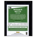 Mookie Betts /75 Bookend 75/75 SP 2020 Donruss Fire #77 Baseball Card