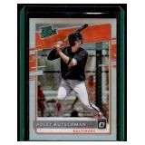 Adley Rutschman RC Refractor Prizm 2020 Donruss Optic #RP-13 Rookie Baseball Card
