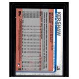 Clayton Kershaw X-Fractor 2019 Topps Chrome #112 Baseball Card