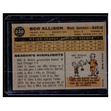 Bob Allison RC 1960 Topps #320 Vintage Rookie Baseball Card