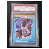 1990-91 Fleer All Stars Michael Jordan #5 PSA 8