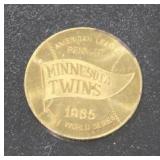 1965 Minnesota Twins Twin Cities Federal Token Coin