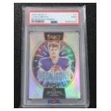 2024 Select Neon Icons Silver JJ McCarthy #11 PSA 9 Rookie Card