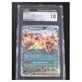 2023 Pokemon Obsidian Flames Charizard EX #125/197 CGC 10