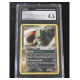 2004 Pokemon EX Team Rocket Returns Dark Tyranitar #20/109 CGC 4.5