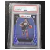 2020-21 Hoops Hyper Blue Anthony Edwards #216 PSA 9 Rookie Card