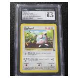 2000 Pokemon Black Star Promo Jigglypuff #7 CGC 8.5