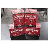 2021 Panini Super Bowl LV Tampa Bay Buccaneers Team Set Box Lot | 4 Boxes