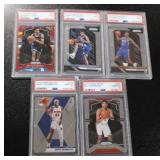 PSA Graded Basketball Rookie Card Lot | 5 Graded Rookie Cards