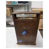 National Vintage Cash Register - Wooden Cabinet, Mid-Century